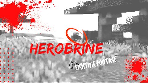 😱Minecraft HEROBRINE Sighting Found Footage 📸