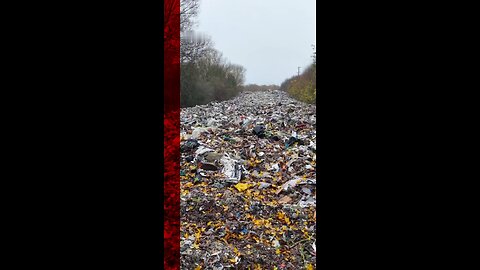 🇬🇧 'Mountain' of rubbish dumped near River Cherwell