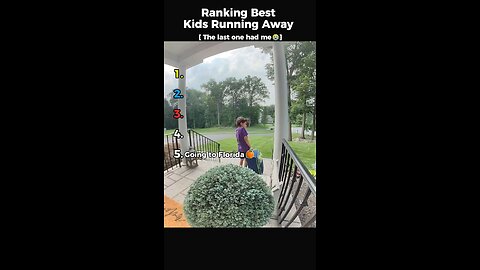 Funniest Kids Running Away From Home🤣