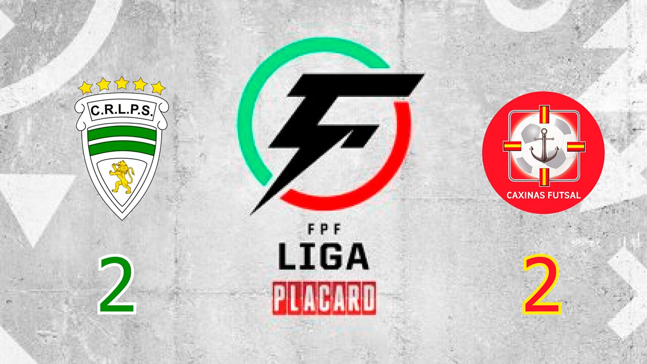 Leões de Porto Salvo (2) X (2) Caxinas - 16º Jornada da Liga Placard 2024/25 #ligaplacard #futsal.