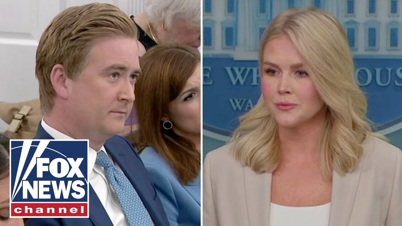‘What if they’re wrong?’: Doocy questions Leavitt on tariffs plan