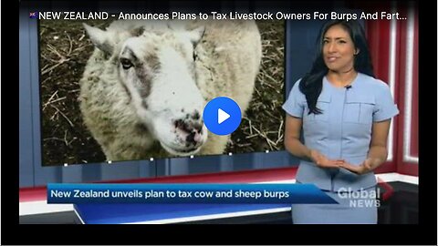 "Proposed Tax on Methane Emissions from Cows and Sheep in New Zealand"