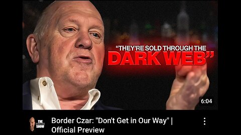 Tom Homan - The U.S. Border Czar - THE SHAWN RYAN SHOW