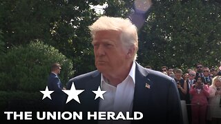 President Trump Holds a Press Gaggle 07/11/2025