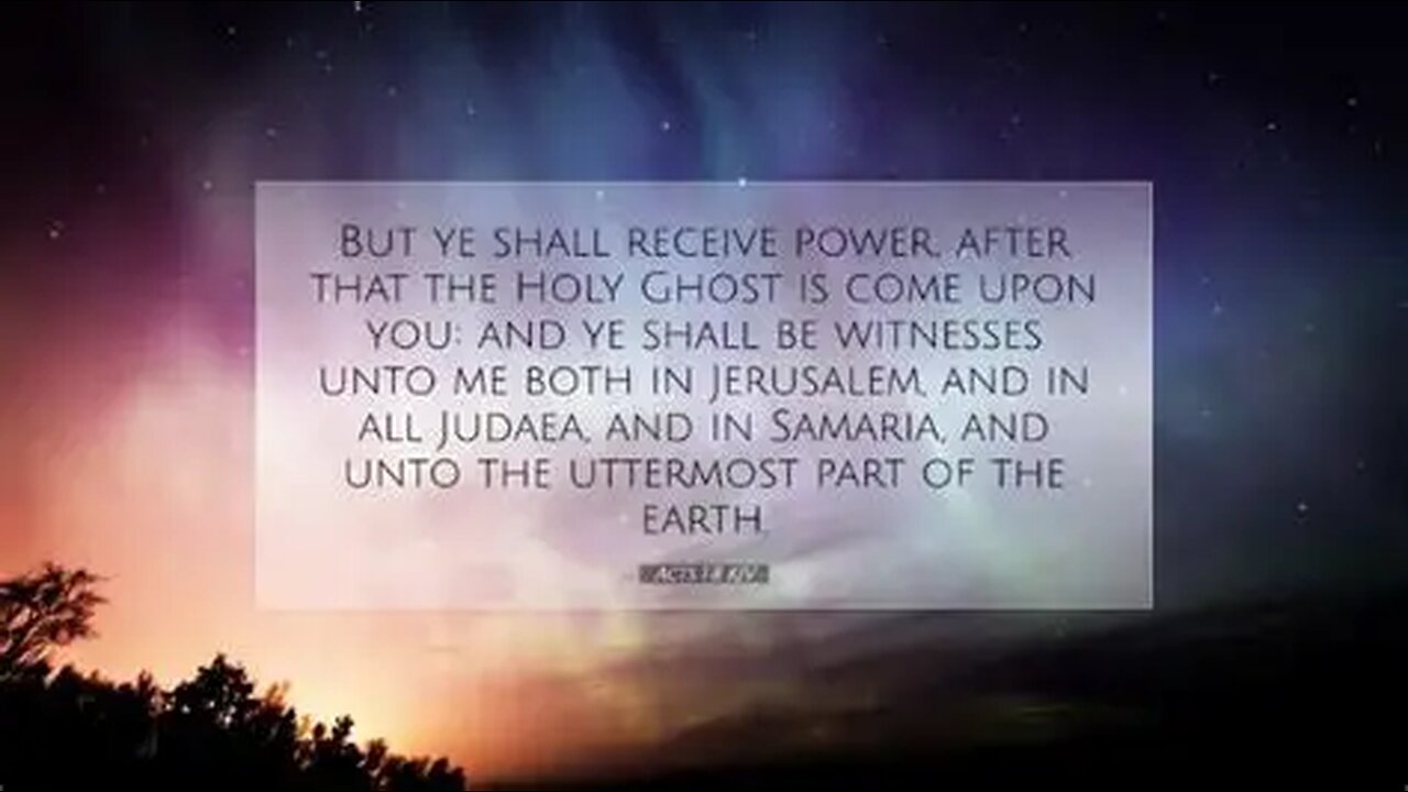 ARE YOU IN CHRIST AND RECEIVE THE HOLY SPIRIT