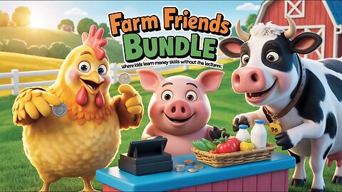 Farm Friends BUNDLE | Where Kids Learn Money Skills Without the Lectures