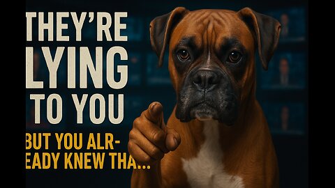 The Truth Nobody Wants You to See 🧠🐕 | Watch Who They’re Calling Conspiracy Theorist…