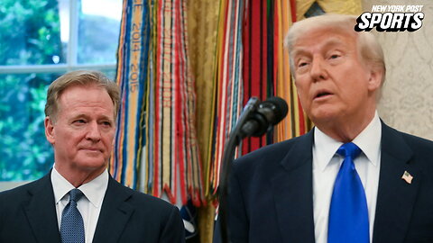 Donald Trump, Roger Goodell announce Washington as 2027 NFL Draft host