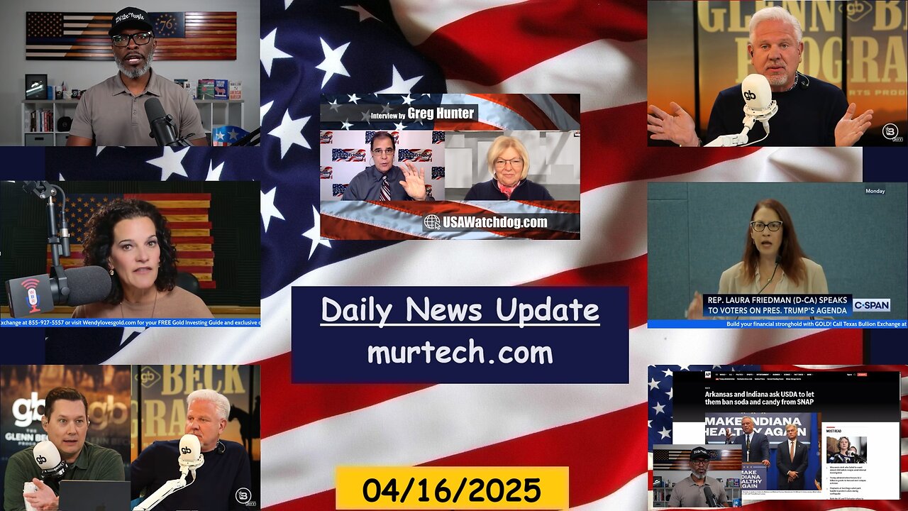 USA Watchdog: Bioweapon Vax, Anthony Brian Logan: BAN Candy, Glenn Beck: Harvard, Wendy Bell | EP1534