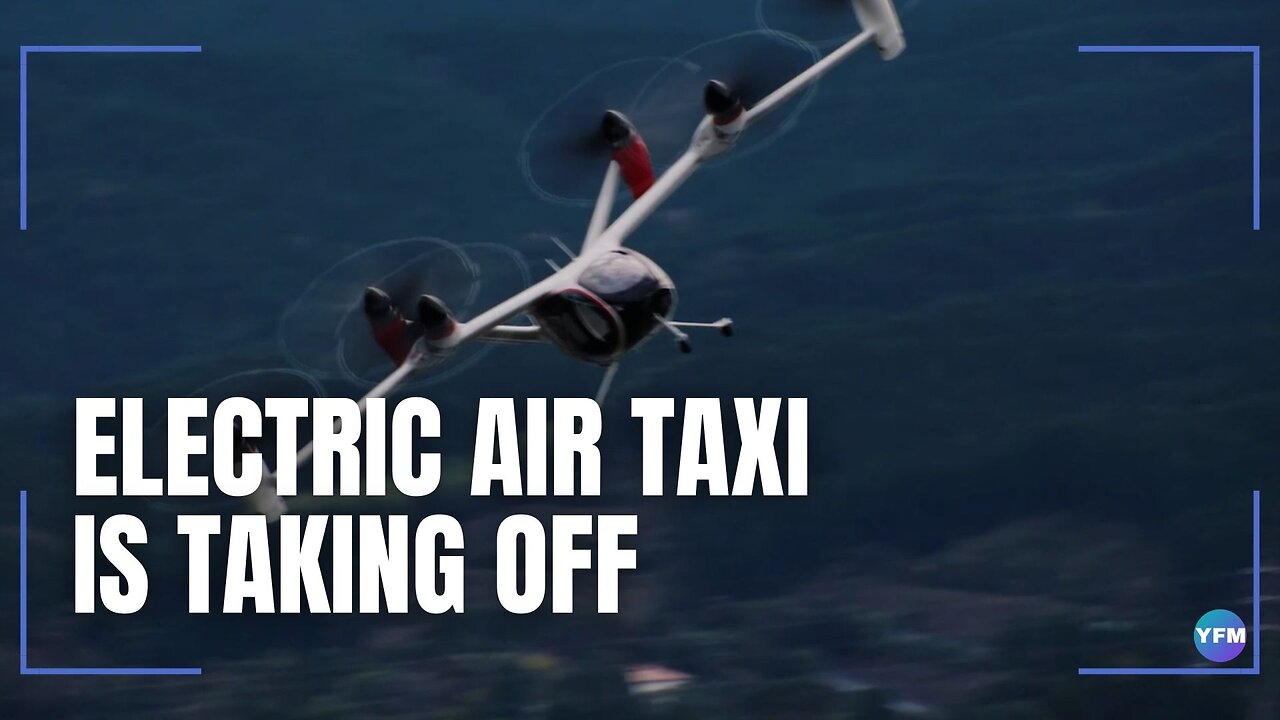 Electric air taxi is taking off