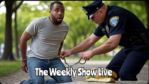 Man arrested for throwing a sub at a federal agent The Weekly Show Live 125