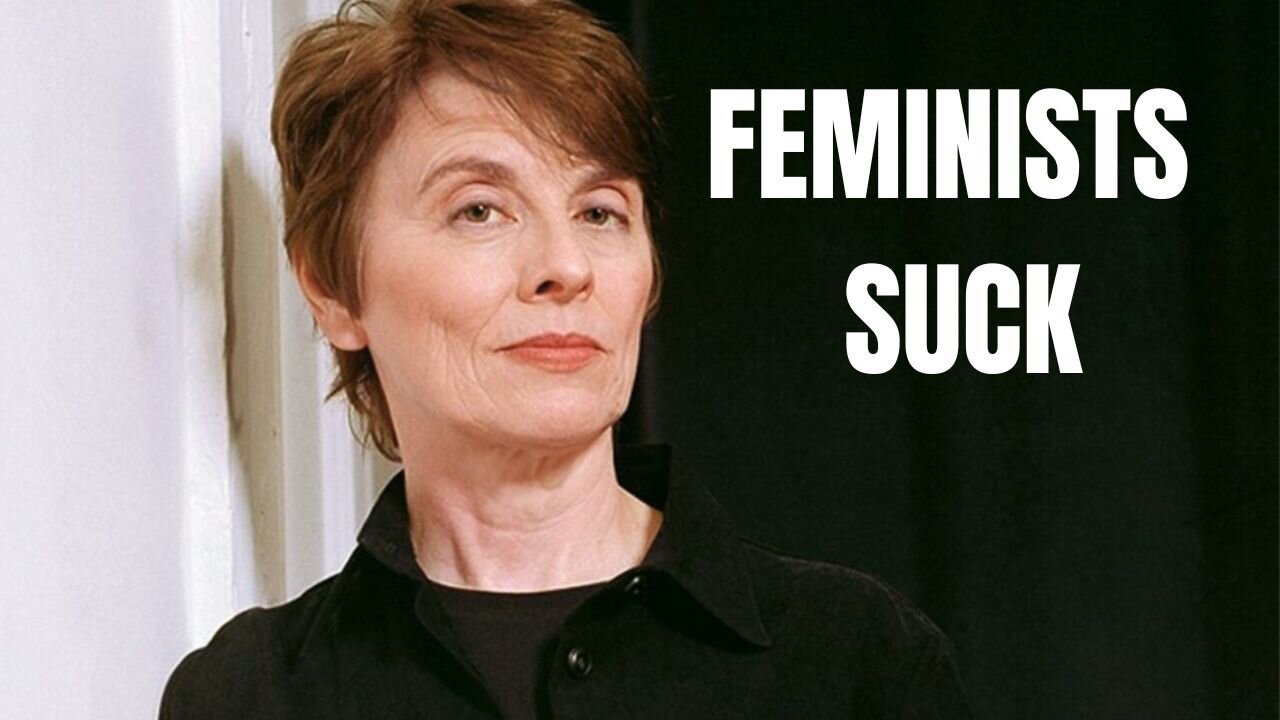 LUKE SKETCHES! (Camille Paglia: The Original Anti Feminist)