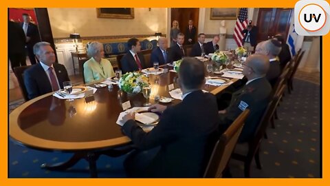 President Trump Participates in a Dinner with the Prime Minister of the State of Israel on UVueTV