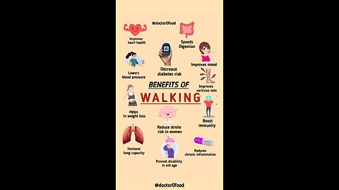 Benifit of walking