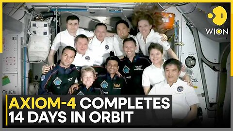 Shubhanshu Shukla Readies For Return With Axiom-4 Crew After July 10 | WION