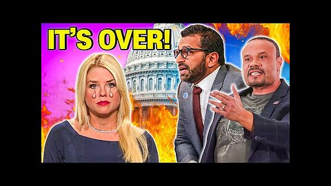 BREAKING: Bongino & Kash Patel Uncover Shocking Truth About Pam Bondi — It’s Too Late Now!