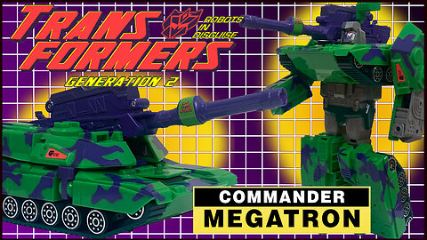 Megatron - Transformers Generation 2 - Retro Review