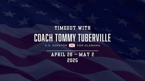 Timeout with Tuberville: April 28 - May 2