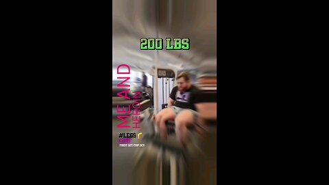200lbs Leg Extensions (Lite)🦵💪