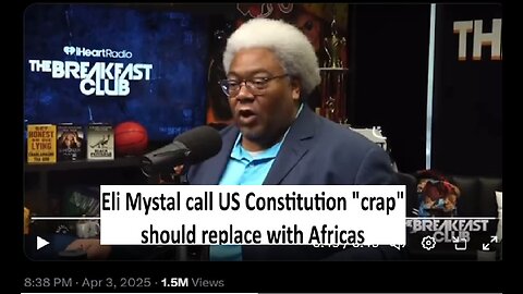 Elie Mystal says we should replace the “crap constitution” replace with South Africa's