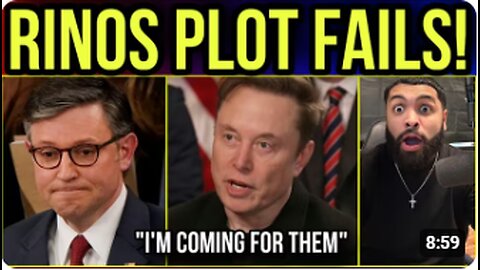 Elon Musk OUTSMARTS RINO Republicans after DOGE Betrayal