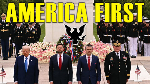Trump Honors America’s Fallen Heroes at Arlington on Memorial Day