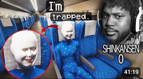 "🚂 Chilla's Art Strikes Again: WHAT IS WRONG with Shinkansen 0!? 😱 | Creepy Train Horror"
