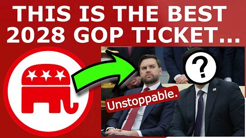 This Is the BEST 2028 Republican Ticket!