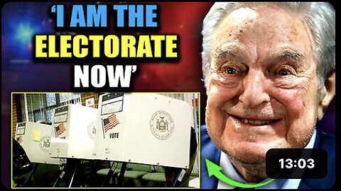 George Soros Claims Future Elections Will Be '100% Rigged'