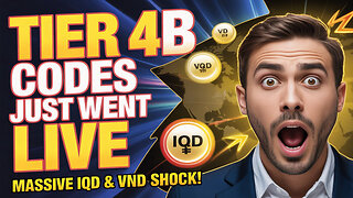 🚨 Tier 4B Codes Just Went LIVE – Massive IQD & VND Shock! 💰 💥 Iraqi Dinar News!