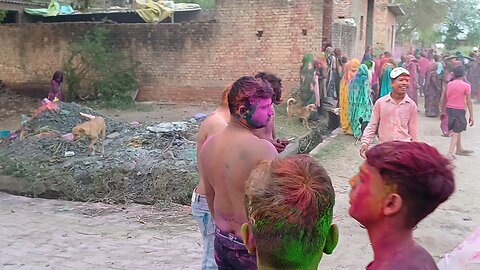 “This is How We Celebrate Holi in India | Raw & Real Desi Vibes 🎨🔥”