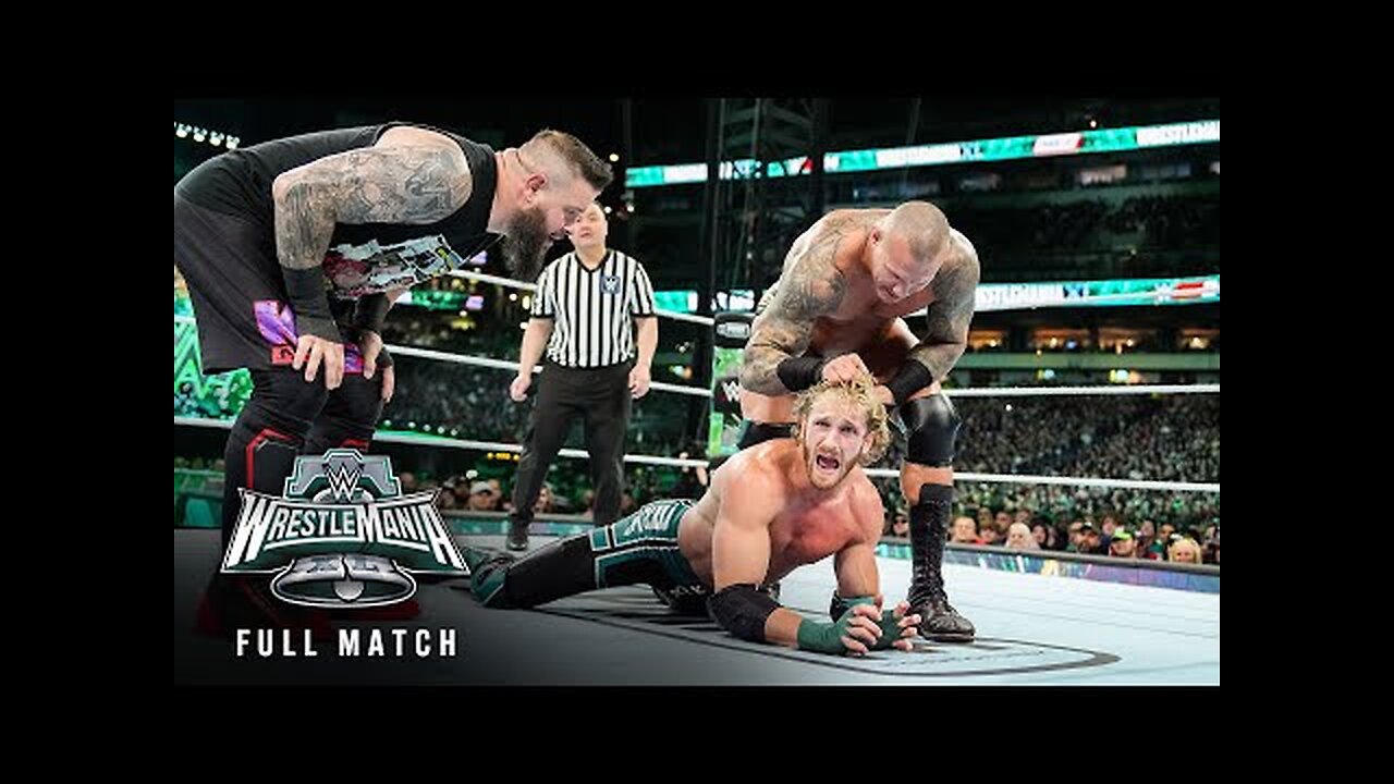 FULL MATCH_ Logan Paul vs. Randy Orton vs. Kevin Owens _ U.S. Title Match_ WrestleMania XL Sunday