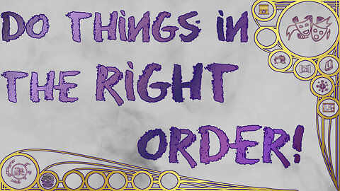 Do things in the right order! – Magical Mishaps 2025