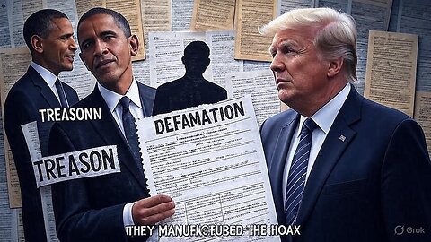 🚨 DECLASSIFIED BOMBSHELL: Obama Admin MANUFACTURED Russia Hoax to Steal 2016 Election - Trump Sues WSJ/Murdoch!