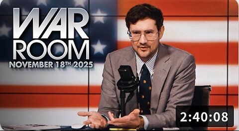 11 18 25 WAR ROOM Harrison Smith Mamdani Forms 100% Radical Islamic Cabinet