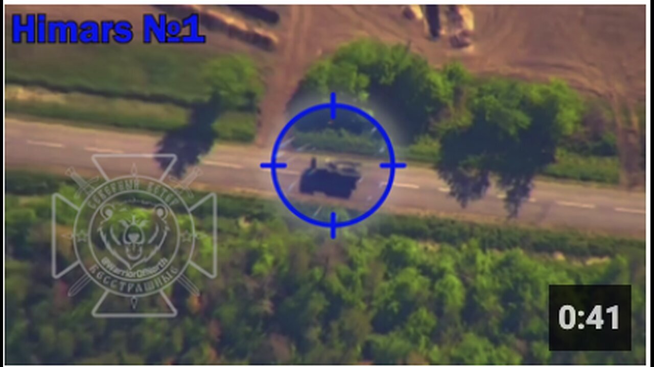 "Russian Military Detects and Strikes American HIMARS MLRS in Kharkov Region"