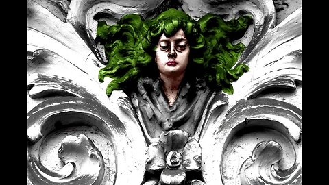 Dama de los cabellos verdes