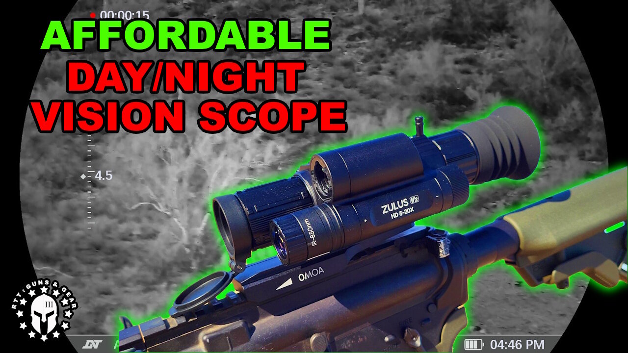 Best Day/Night Vision Scope for The Money? DNT Optics ZULUS HD V2