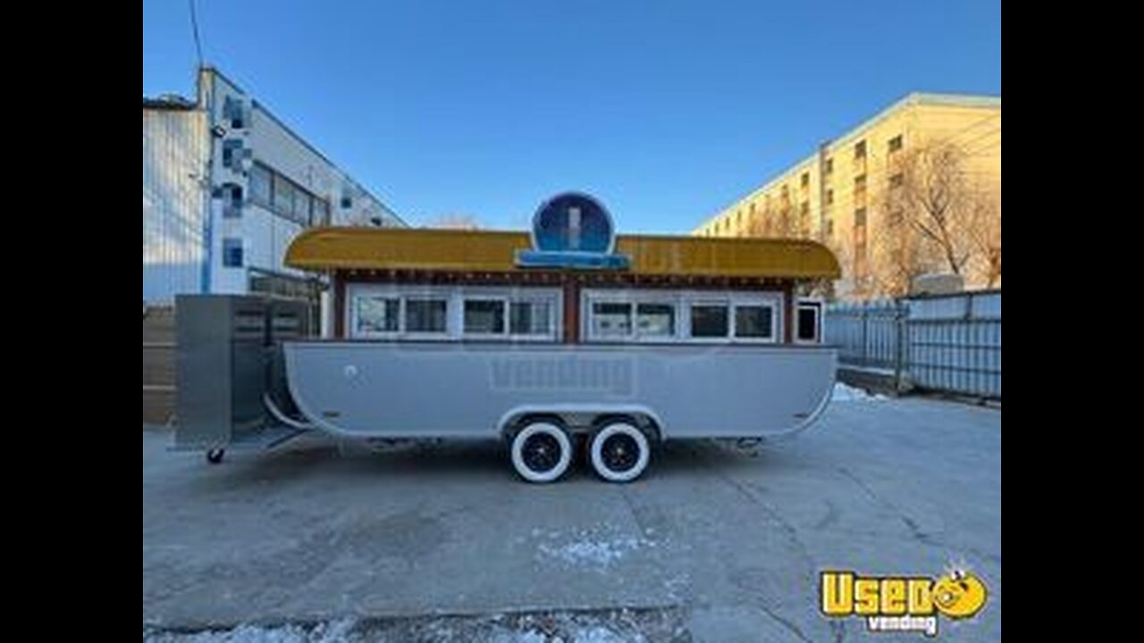 Eye Catching 2023 Kitchen Food Concession Trailer | Mobile Vending Unit or Sale in Florida!