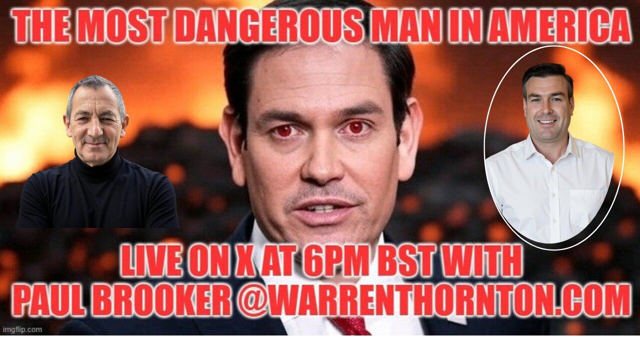 THE MOST DANGEROUS MAN IN AMERICA WITH WARREN THORNTON & PAUL BROOKER
