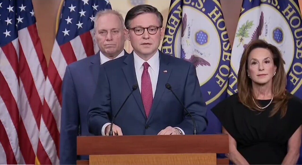 Speaker Johnson UNLOADS On No Kings Hate America Rally