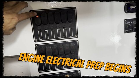 S03E24 engine electrical planning and setup.