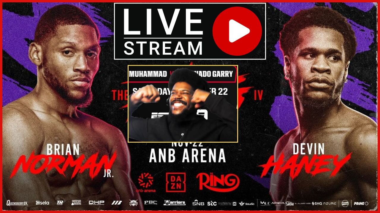 RING IV PRESENTS: Brian Norman Jr vs Devin DEBO Haney | LIVE BLOW-BY-BLOW