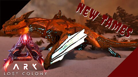 Lost Colony Blind Playthrough ep 4 Exploring & Taming #arksurvivalascended #ARKLostColony