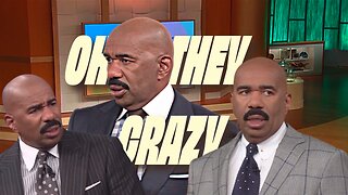 Steve Harvey is back with another “Oh They Crazy” moment — and this time the audience came READY. 😅