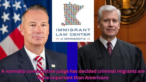 A normally conservative judge is attacking ICE while funding legal services for criminal migrants