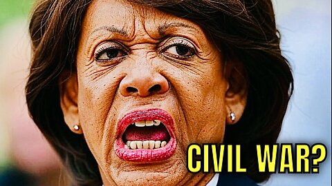 Maxine Waters says Trump is “working towards a ClVlL WAR”