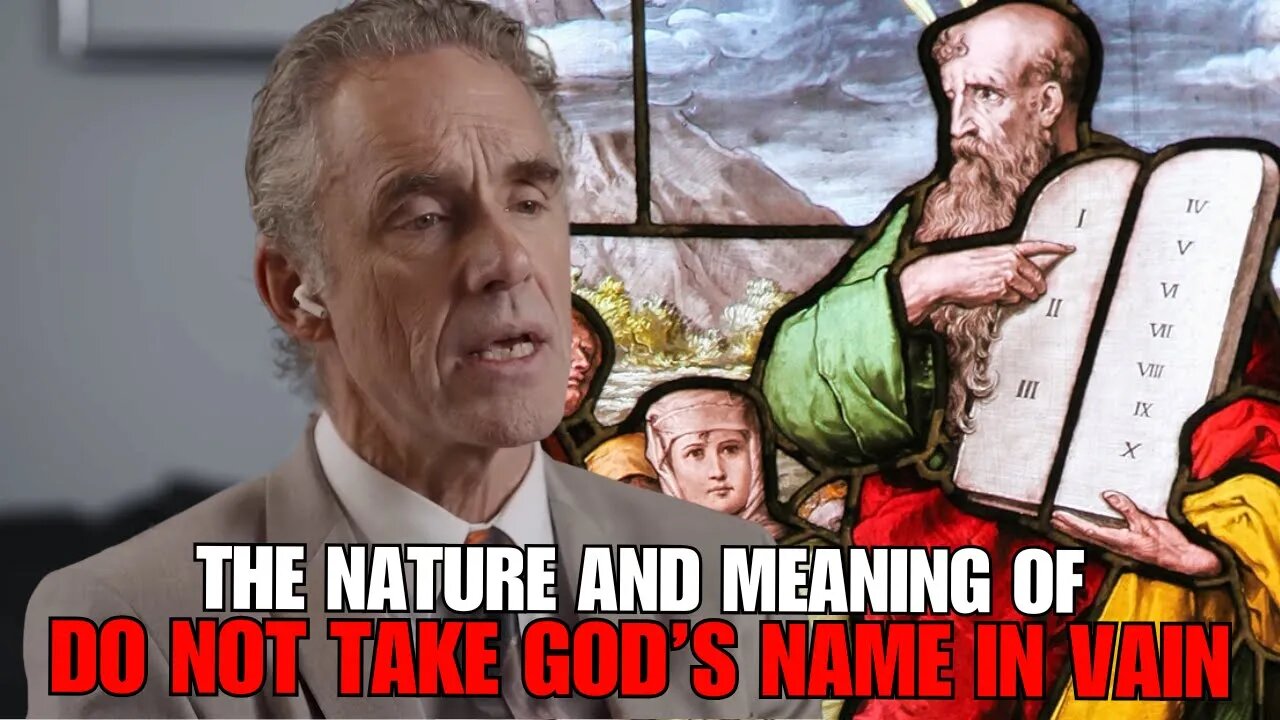 'A Mysterious Commandment' - Jordan Peterson On The 3rd Commandment