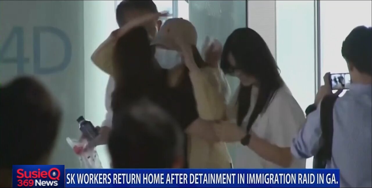 6 WORKERS RETURN HOME AFTER DETAINMENT IN IMMIGRATION RAID IN GA