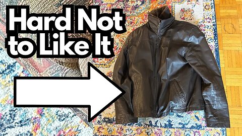 Wore it for years - Danier Brown Jacket